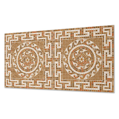 Panneau décoratif intérieur Mosaïque à motif circulaire