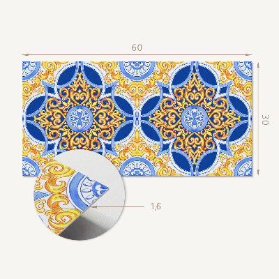 Revêtement mural intérieur Motif décoratif élégant