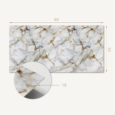 Panneau mural pvc Motif de marbre élégant