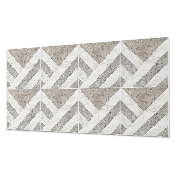 Panneau mural pvc Motif géométrique dans les carreaux