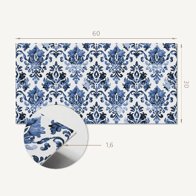 Panneau décoratif intérieur Motif floral de style baroque