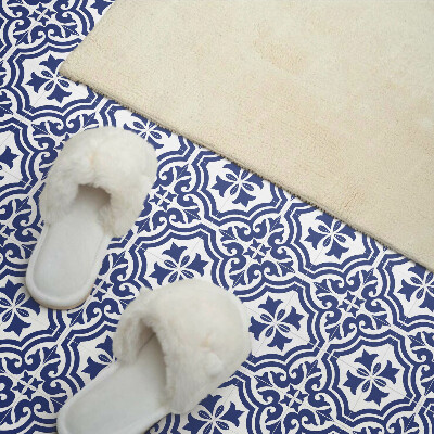 Revêtement mural intérieur Motif végétal sur les carreaux