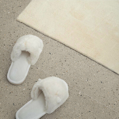 Panneau décoratif intérieur Texture de pierre avec des particules