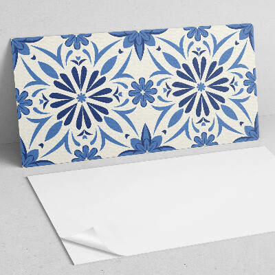 Panneau décoratif intérieur Motif floral sur le fond