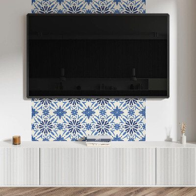 Panneau décoratif intérieur Motif floral sur le fond