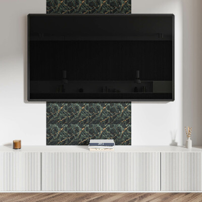 Panneau mural pvc Motif en marbre avec veines