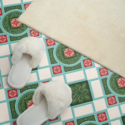 Panneau décoratif intérieur Motif floral dans un losange