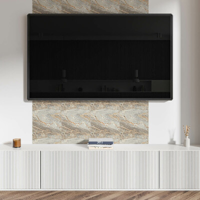 Panneau décoratif intérieur Motif de marbre veiné