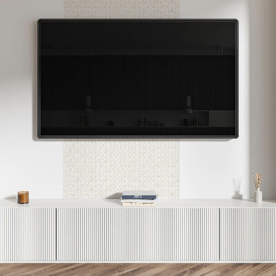 Panneau mural pvc Motif floral géométrique