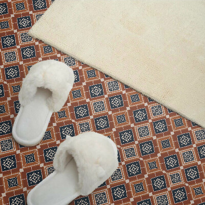 Panneau mural pvc Géométrie en bruns et blancs