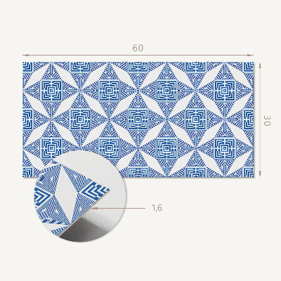 Panneau décoratif intérieur Motif de grille géométrique