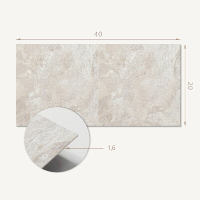 Panneau décoratif intérieur Motif en pierre naturelle