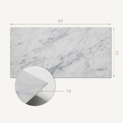 Panneau mural pvc Motif de marbre veiné