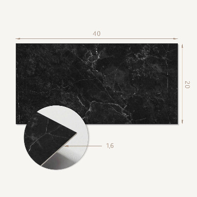 Revêtement mural intérieur Motif de marbre veiné