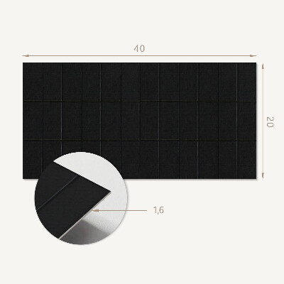 Panneau mural pvc Motif géométrique de rectangles