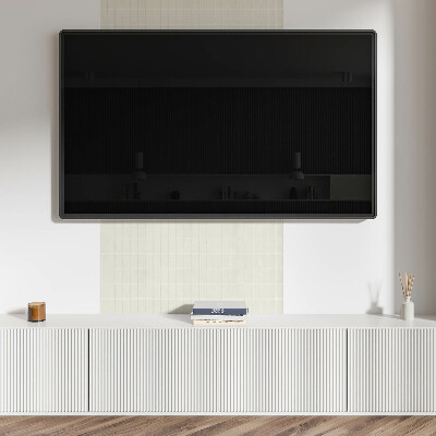 Panneau décoratif intérieur Tuiles rectangulaires dans une grille