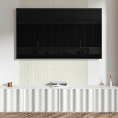 Panneau décoratif intérieur Tuiles rectangulaires dans une grille