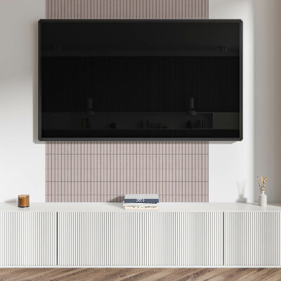 Panneau décoratif intérieur Texture à rayures parallèles