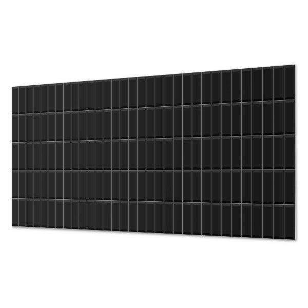 Panneau mural pvc Boîtes disposées régulièrement