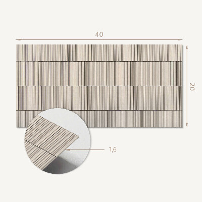 Panneau décoratif intérieur Lignes parallèles sur l'arrière-plan