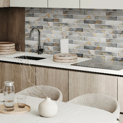 Panneau décoratif intérieur Motif de marbre élégant