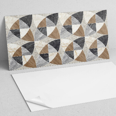 Panneau mural pvc Motif de carreaux géométriques