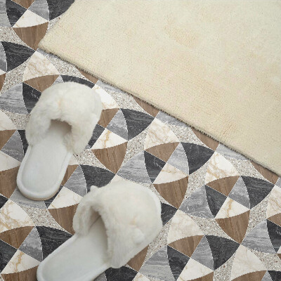 Panneau mural pvc Motif de carreaux géométriques