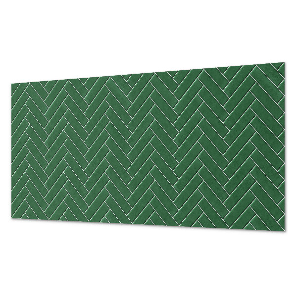 Revêtement mural intérieur Motif à chevrons sur les carreaux