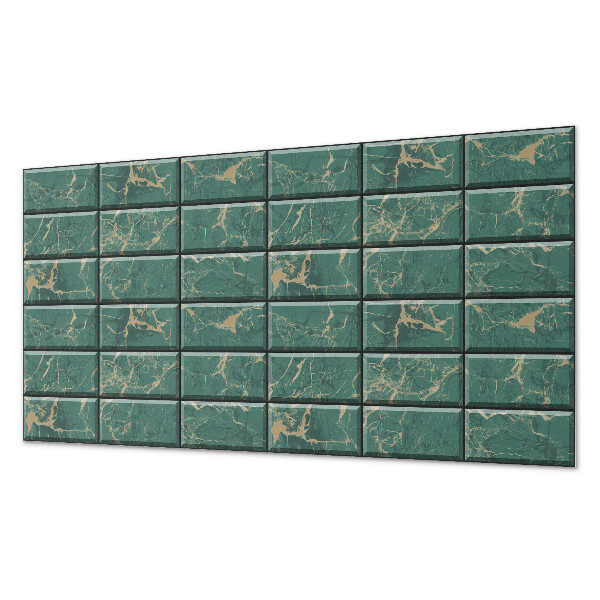 Panneau décoratif intérieur Motif de carreaux de marbre