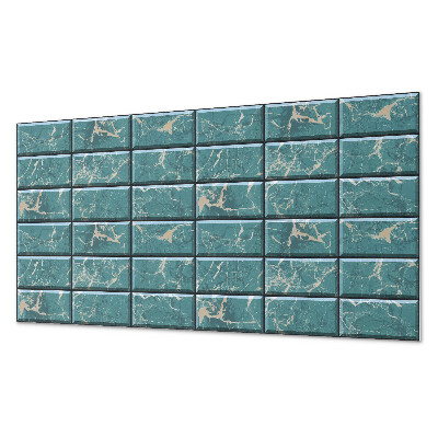 Revêtement mural intérieur Motif de carreaux de marbre