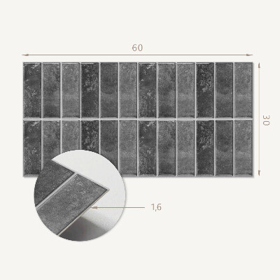 Panneau mural pvc Disposition géométrique des tuiles