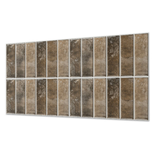 Panneau décoratif intérieur Nervures de tuiles verticales