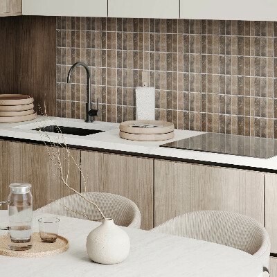 Panneau décoratif intérieur Nervures de tuiles verticales