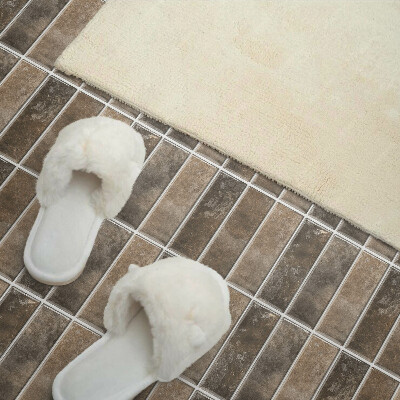 Panneau décoratif intérieur Nervures de tuiles verticales