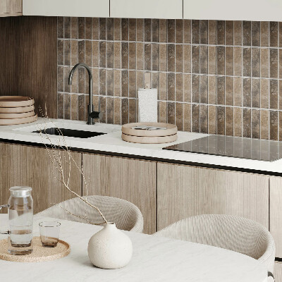 Panneau décoratif intérieur Nervures de tuiles verticales