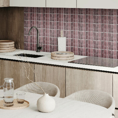 Panneau décoratif intérieur Rayures verticales dans une mosaïque