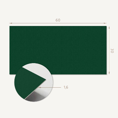 Panneau mural pvc Couleur vert foncé