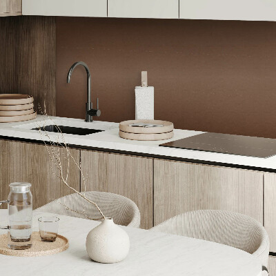 Panneau mural pvc Couleur marron