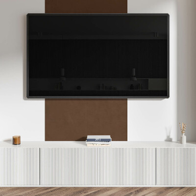 Panneau mural pvc Couleur marron