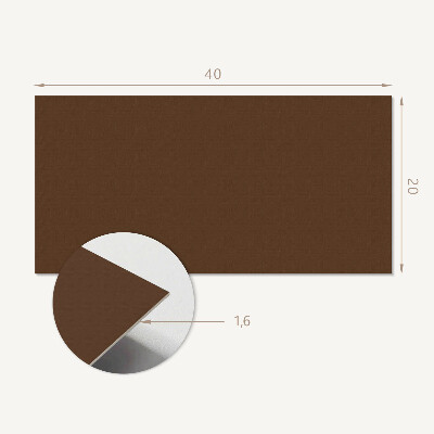 Panneau mural pvc Couleur marron