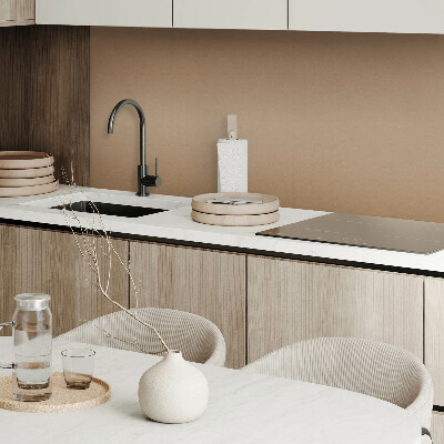 Panneau mural pvc Couleur marron clair