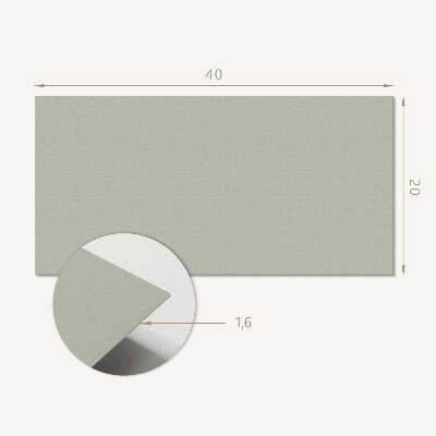 Panneau mural pvc Couleur Gris-vert