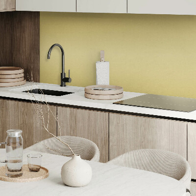 Panneau mural pvc Couleur jaune