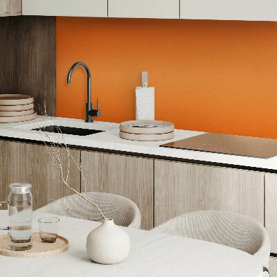 Panneau mural pvc Couleur orange