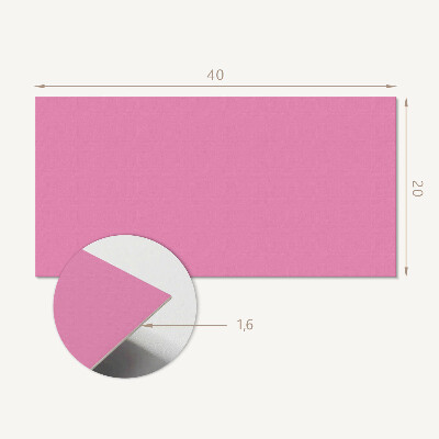 Panneau décoratif intérieur Couleur rose pastel