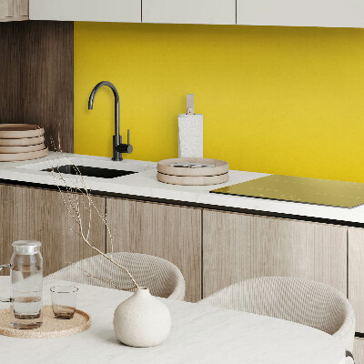 Panneau mural pvc Couleur jaune