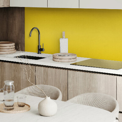 Panneau mural pvc Couleur jaune