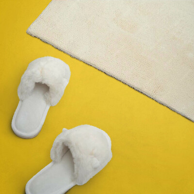 Panneau mural pvc Couleur jaune