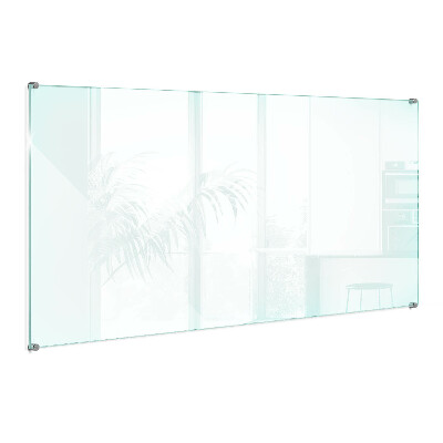 Crédence en verre transparent