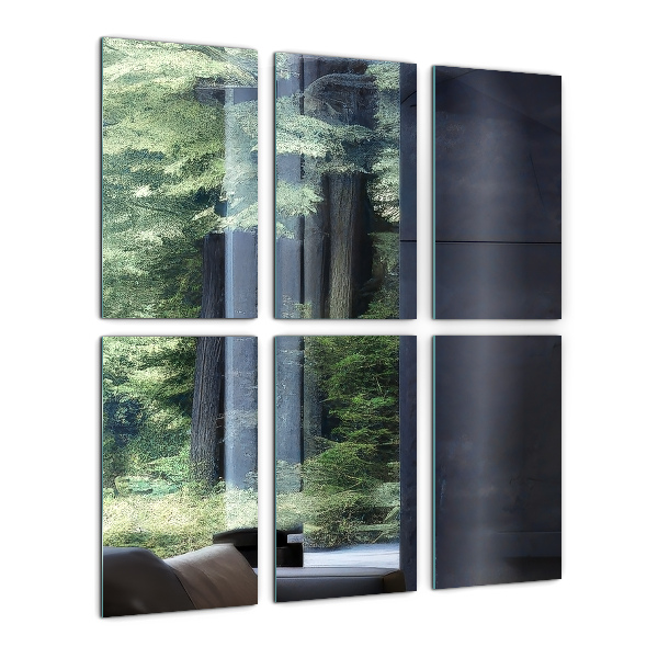 Miroir carreaux rectangulaire